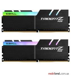 G.Skill 16 GB (2x8GB) DDR4 4800 MHz TridentZ RGB Black (F4-4800C19D-16GTZRC)