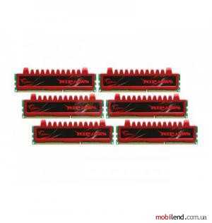 G.Skill 24 GB (6x4GB) DDR3 1333 MHz (F3-10666CL9T2-24GBRL)