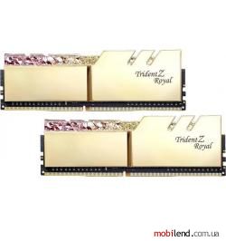 G.Skill 32 GB (2x16GB) DDR4 3000 MHz Trident Z Royal (F4-3000C16D-32GTRG)