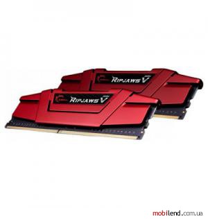 G.Skill 32 GB (2x16GB) DDR4 3200 MHz Ripjaws V Red (F4-3200C15D-32GVR)