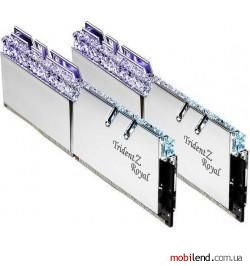 G.Skill 32 GB (2x16GB) DDR4 3600 MHz Trident Z Royal (F4-3600C14D-32GTRS) G.Skill 32 GB (2x16GB) DDR4 3600 MHz Trident Z Royal (F4-3600C14D-32GTRS)