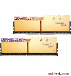 G.Skill 32 GB (2x16GB) DDR4 3600 MHz Trident Z Royal (F4-3600C19D-32GTRG)