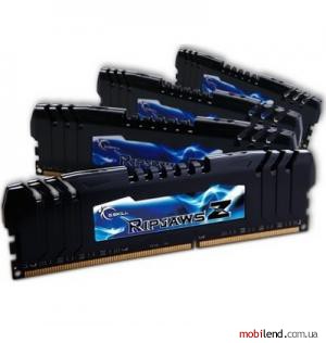 G.Skill 32 GB (4x8GB) DDR3 2400 MHz (F3-19200CL10Q-32GBZHD)