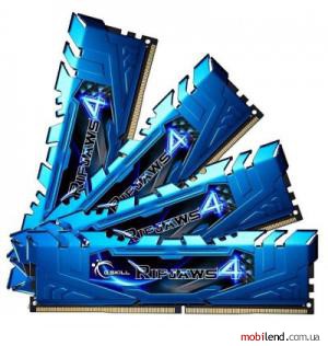 G.Skill 32 GB (4x8GB) DDR4 2400 MHz (F4-2400C15Q-32GRB)