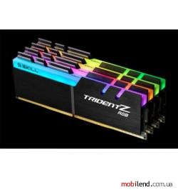 G.Skill 32 GB (4x8GB) DDR4 3200 MHz Trident Z RGB (F4-3200C16Q-32GTZR)