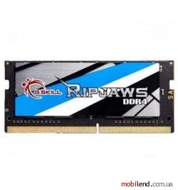 G.Skill 4 GB SO-DIMM DDR4 2400 MHz Ripjaws (F4-2400C16S-4GRS)