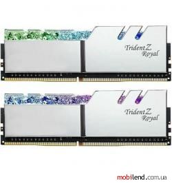 G.Skill 64 GB (2x32GB) DDR4 4400 MHz Trident Z Royal (F4-4400C19D-64GTRS)