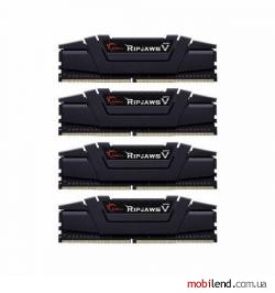 G.Skill 64 GB (4x16GB) DDR4 3200 MHz Ripjaws V (F4-3200C15Q-64GVK)