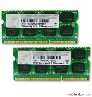 G.Skill 8 GB (2x4GB) SO-DIMM DDR3 1600 MHz (F3-12800CL11D-8GBSQ) G.Skill 8 GB (2x4GB) SO-DIMM DDR3 1600 MHz (F3-12800CL11D-8GBSQ)