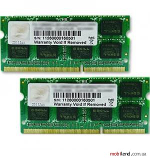 G.Skill 8 GB SO-DIMM DDR3 1600 MHz (F3-1600C11S-8GSQ)