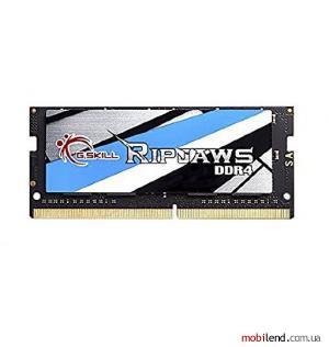 G.Skill 8 GB SO-DIMM DDR4 2133 MHz Ripjaws (F4-2133C15S-8GRS) G.Skill 8 GB SO-DIMM DDR4 2133 MHz Ripjaws (F4-2133C15S-8GRS)