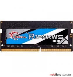 G.Skill 8 GB SO-DIMM DDR4 3200 MHz Ripjaws (F4-3200C22S-8GRS) G.Skill 8 GB SO-DIMM DDR4 3200 MHz Ripjaws (F4-3200C22S-8GRS)