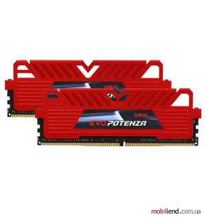 Geil 16 GB (2x8GB) SO-DIMM DDR4 2400 MHz (GEXW416GB2400C15DC)