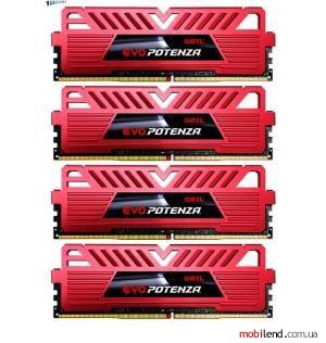 Geil 16 GB (4x4GB) DDR4 2400 MHz (GPR416GB2400C15QC)
