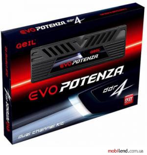 Geil 8 GB (2x4GB) DDR4 2400 MHz EVO POTENZA BLACK (GPB48GB2400C16DC)