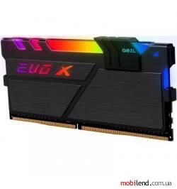 Geil 8 GB DDR4 3200 MHz Evo X II Black (GEXSB48GB3200C16ASC)