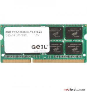 Geil 8 GB SO-DIMM DDR3 1333 MHz (GS38GB1333C9SC)