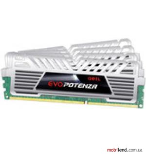 GeIL EVO Potenza Frost White 4x4GB DDR3 PC3-24000 (GPW316GB3000C13QC)