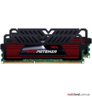GeIL EVO Potenza Onyx Black 2x4GB DDR3 PC3-17000 (GPB38GB2133C10ADC)