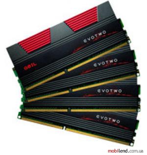 GeIL EVO Two 4x8GB KIT DDR3 PC3-12800 (GET332GB1600C10QC)