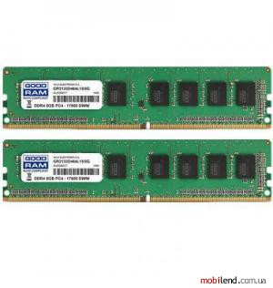 GOODRAM 16 GB (2x8GB) DDR4 2133 MHz (GR2133D464L15/16GDC)