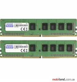 GOODRAM 16 GB (2x8GB) DDR4 2400 MHz (GR2400D464L17S/16GDC)