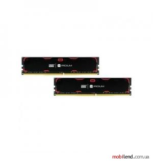 GOODRAM 16 GB (2x8GB) DDR4 2400 MHz Iridium Black (IR-2400D464L15S/16GDC)