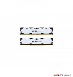 GOODRAM 16 GB (2x8GB) DDR4 2400 MHz Iridium White (IR-W2400D464L15S/16GDC)