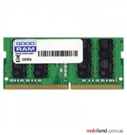 GOODRAM 16 GB SO-DIMM DDR4 2400 MHz (GR2400S464L17/16G)