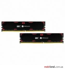 GOODRAM 32 GB (2x16GB) DDR4 2400 MHz Iridium Black (IR-2400D464L17/32GDC)