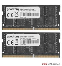 GOODRAM 32 GB SO-DIMM DDR4 3200 MHz (GR3200S464L22/32G)