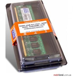 GOODRAM 4 GB DDR2 800 MHz (GR800D264L6/4G)