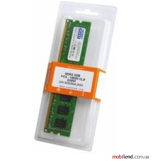 GOODRAM 4 GB DDR3 1333 MHz (GR1333D364L9/4G)