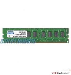 GOODRAM 4 GB DDR3 1600 MHz (W-MEM1600E34GG)