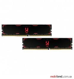 GOODRAM 8 GB (2x4GB) DDR4 2400 MHz IRDM Black (IR-2400D464L15S/8GDC)