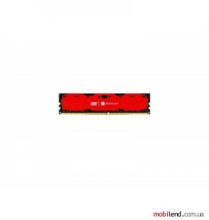GOODRAM 8 GB DDR4 2400 MHz Iridium Red (IR-R2400D464L15S/8G)