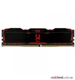 GOODRAM 8 GB DDR4 3000 MHz IRDM X Black (IR-X3000D464L17S/8G)
