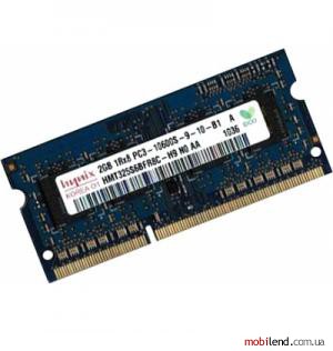 Hynix 2 GB SO-DIMM DDR3 1333 MHz (HMT325S6BFR8C-H9)