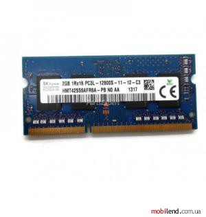 Hynix 2 GB SO-DIMM DDR3 1600 MHz (HMT425S6AFR6A-PB)