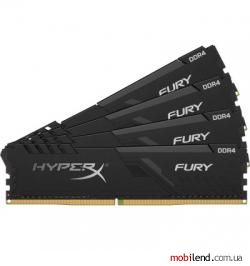 HyperX 128 GB (4x32GB) DDR4 3600 MHz Fury RGB (HX436C18FB3K4/128)