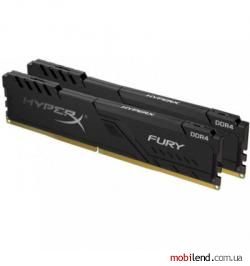 HyperX 16 GB (2x8GB) DDR4 2666 MHz Fury Black (HX426C16FB3K2/16)