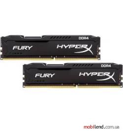 HyperX 16 GB (2x8GB) DDR4 3200 MHz Fury Black (HX432C18FB2K2/16)