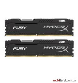 HyperX 16 GB (2x8GB) DDR4 3466 MHz Fury Black (HX434C19FB2K2/16)