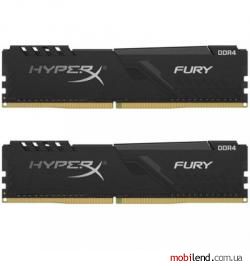 HyperX 16 GB (2x8GB) DDR4 3733 MHz Fury Black (HX437C19FB3K2/16)