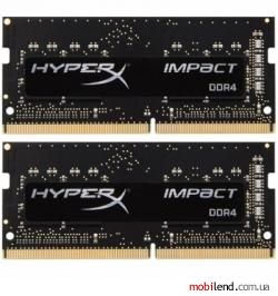 HyperX 16 GB (2x8GB) DDR4 SO-DIMM 2666 MHz Impact (HX426S15IB2K2/16)