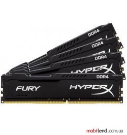 HyperX 16 GB (4x4GB) DDR4 2133 MHz FURY (HX421C14FBK4/16)