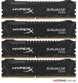 HyperX 16 GB (4x4GB) DDR4 2133 MHz (HX421C13SBK4/16)
