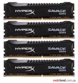 HyperX 16 GB (4x4GB) DDR4 2400 MHz (HX424C12SB2K4/16)