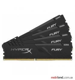 HyperX 16 GB (4x4GB) DDR4 3000 MHz Fury Black (HX430C15FB3K4/16)