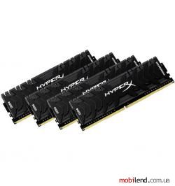 HyperX 16 GB (4x4GB) DDR4 3000 MHz Predator Black (HX430C15PB3K4/16)